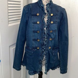 Peck & Peck NWT DENIM JACKET BALTIC WASH SIZE M - see photos for details.